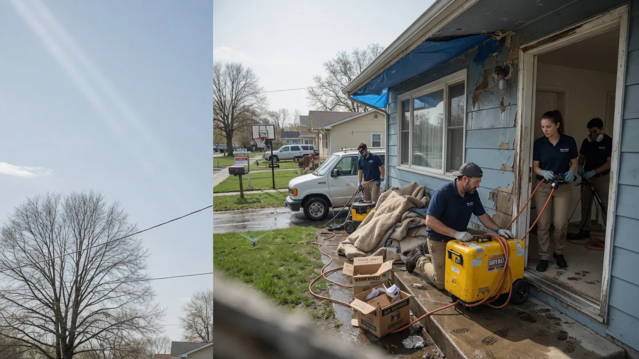 Basement Flood Cleanup in Westfield, IN near me